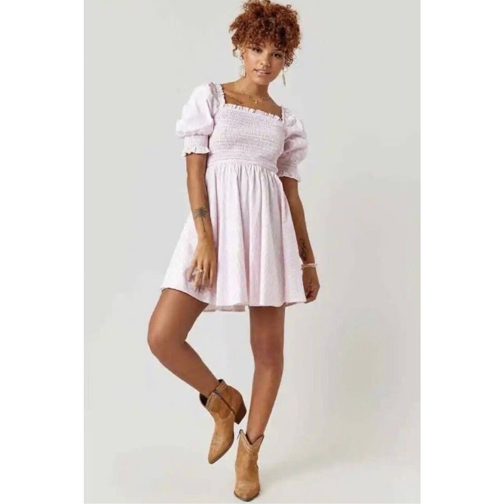 Hill House Light Pink Midi Dress